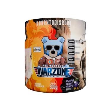 Imagem de Warzone Pre Workout | Under Labz (300g) – Pré-Treino de Alta Performance com Cafeína, Beta-Alanina e Taurina | 30 Porções (Sabor, Purple Heart Punch)