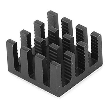Imagem de Akozon 20PCS 14x14x8mm Dissipadores de Calor de Alumínio para Roteador, Disco Rígido, Placa-mãe, Resfriamento de Placa de Desenvolvimento PCB - Gerenciamento Térmico Eficiente