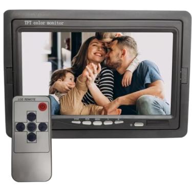 Imagem de Tela Monitor TFT Veicular Lcd 7 Polegadas Digital Com Controle