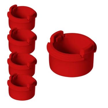 Imagem de KIT 5 PCs Adaptador P/Condulete 1pol PVC Antichamas Reforçado (Vermelho)