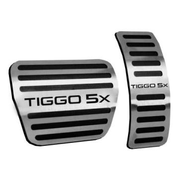 Imagem de Pedaleira Aço Inox Chery Tiggo 5x Automático - GPI Automotive