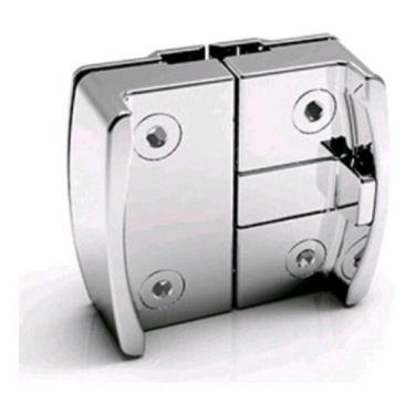 Imagem de Bate Fecha 1570 V/v Para Janela De Vidro Top - VSM, CROMADO