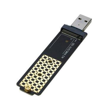 Imagem de Adaptador M.2 para USB RIITOP NVMe para cartão de leitor USB 3.1