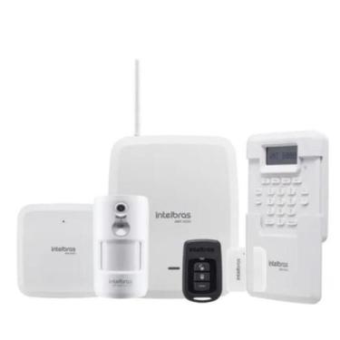 Imagem de Kit Alarme Sem Fio Intelbras Com Teclado e Sensor com Câmera Integrada