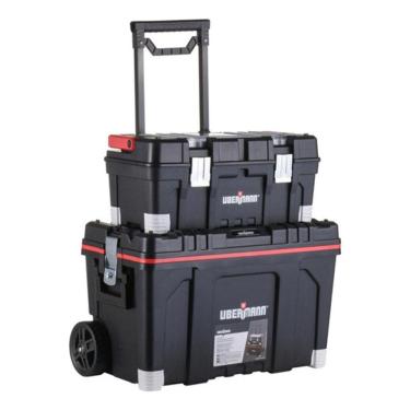 Imagem de Carrinho Maleta Ferramentas 2 Em 1 Com Rodas - 