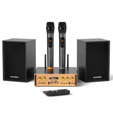 Imagem de Amplificador de áudio Bluetooth VICTRESS UHF sem fio