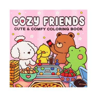 Imagem de Livro De Colorir Para Adultos E Adolescentes Com Cenas De Personagens 