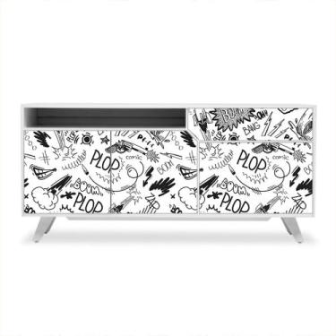 Imagem de Adesivo de Revestimento Móveis - Quadrinhos - Gibi - Comics - 069rev -