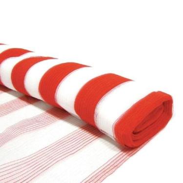 Imagem de Tela Sinalização Guarda Corpo Tapume Laranja 1,20X50 Metros - CITROPAC