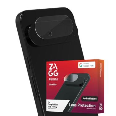Imagem de ZAGG Protetor de lente de câmera Glass Elite antirreflexo Google Pixel 10/10 Pro – Tecnologia antirreflexo, resistente a arranhões e impactos, sem manchas, materiais reciclados, ajuste preciso