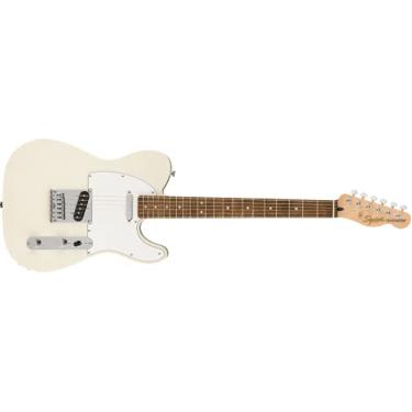 Imagem de Guitarra elétrica Squier Affinity Series Telecaster, com garantia de 2 anos, branco olímpico, escala Laurel