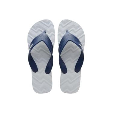 Imagem de Chinelo, Havaianas, Masculino, Track Waves, 39 e 40, Cinza Gelo