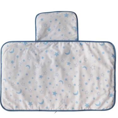 Imagem de Trocador Fraldas Portatil Bolsa Comoda Impermeável Enxoval Menino Meni