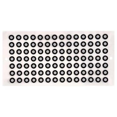 Imagem de 588 Pontos de Digitalização 3D, ID 3mm OD 6mm Marcadores Adesivos de Rastreamento Alta Precisão Pontos Referência e Alvos Reflexão Difusa para Scanners 3D Rastreamento Óptico e Engenharia Reversa