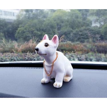 Imagem de Dashboard Head Dogs Acenando cabeças carro traço ornamentos filhote - 