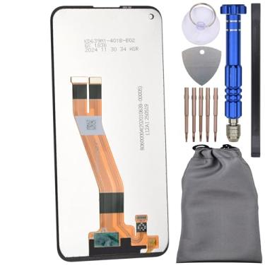 Imagem de Tela de reposição IPS LCD para Nokia 5.4 preta para montagem de tela tamanho 6,39