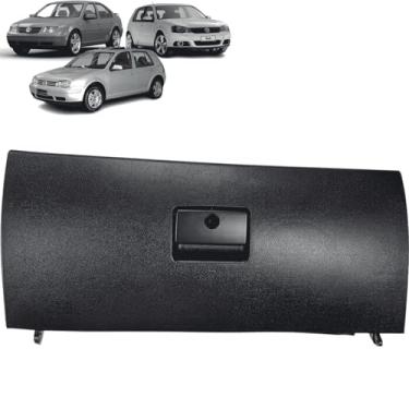 Imagem de Tampa Porta Luvas Puxador Capa Moldura Painel Golf - Preto