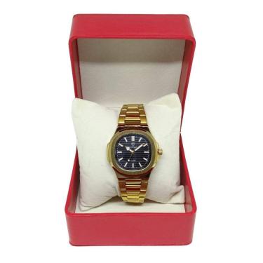 Imagem de Relógio Masculino Tuguir Analógico 9218 Dourado E Preto