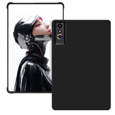 Imagem de Capa para tablet gamer RedMAGIC 3 Pro 22.9 cm, design fino, capa protetora macia de TPU fosco para ZTE Nubia RedMAGIC Gaming Tablet 3 Pro, antiarranhões, à prova de choque, preta
