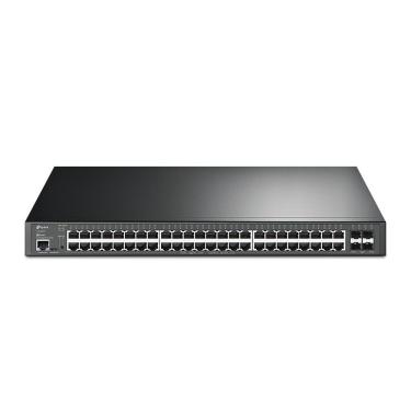 Imagem de Switch Gerenciavel Jetstream C- 48portas Gigabit 10-100-1000 Poe+ E 4 Slots Sfp+ 10getl-sg3452xp Smb