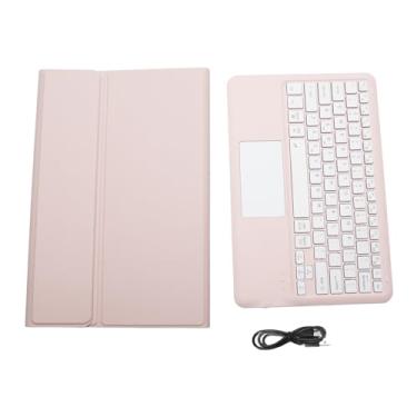Imagem de Capa de Suporte Em TPU Com Teclado Magneticamente Destacável, Capa de Teclado para Tablet Tab P12 de 12,7 Polegadas TB370FU TB371FC (Róseo)
