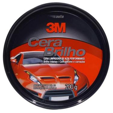 Imagem de Cera Brilho Automotiva 200gr - 3M
