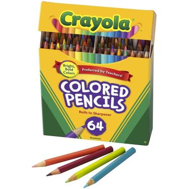 Imagem de Lápis coloridos mini Crayola, variados, para crianças