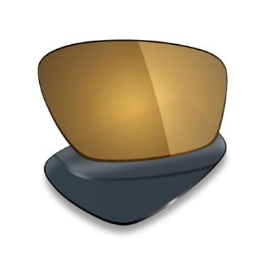 Imagem de Mryok Lentes de reposição polarizadas compatíveis com Oakley Crosslink Zero OX8076 56 mm - Bronze Gold