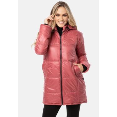 Imagem de Jaqueta Feminina Casaco Impermeável Acolchoada Térmica Frio Neve-Feminino