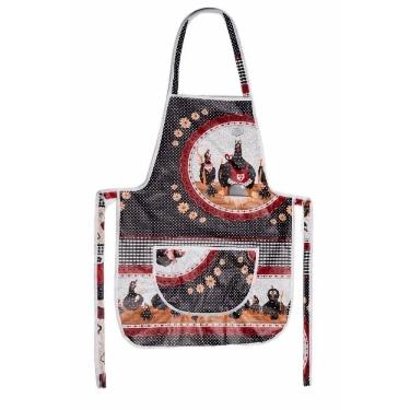 Imagem de Avental De Cozinha Impermeável Com Bolso Em Pvc