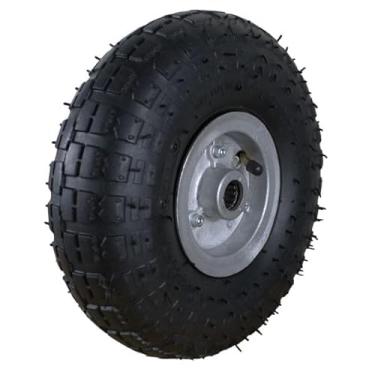 Imagem de Roda Pneu Carrinho De Carga 350X4-4 lonas 7/8 aro alumínio