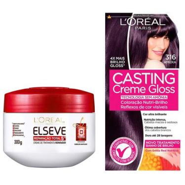 Imagem de Kit 1 Creme de Tratamento Elseve Reparação Total 5 com 300g