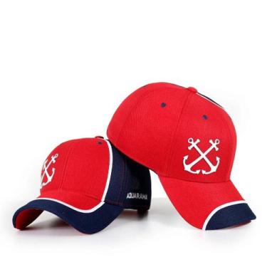 Imagem de Boné Navy II - Modelo Baseball com 6 Gomos e Bordado - Aquarama