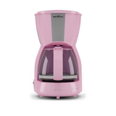 Imagem de Cafeteira Britânia Inox Rosa 15 Xícaras 800W 220V - BRITANIA, 220V