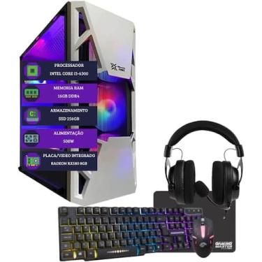 Imagem de PC gamer DreamComputers Intel Core i3 6300, 16GB DE RAM, RX 580 8GB, S
