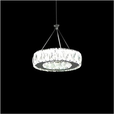 Imagem de Lustre moderno LED, lustre de cristal LED moderno, lâmpada compatível com lustres decorativos de cristal, decoração moderna