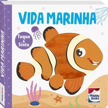Imagem de Livro - Animais Fofuchos - Toque e Sinta: Vida Marinha