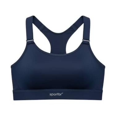 Imagem de Top de Alta Sustentação com Alça Regulável e Bojo SPORTBR - Azul Marin