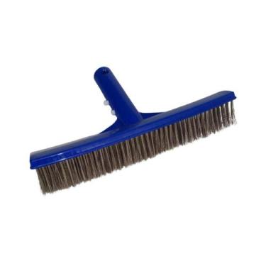 Imagem de Escova plastica para piscina c/ cerdas inox - 25cm - netuno