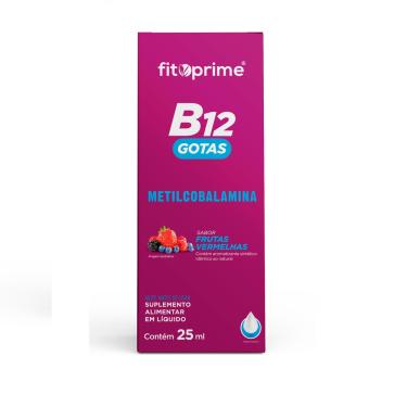 Imagem de VITAMINA B12 METILCOBALAMINA GOTAS 25ML FITOPRIME
