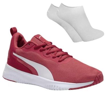 Imagem de Kit Tênis Puma Flyer Flex Feminino + Par De Meia