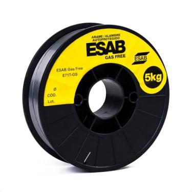 Imagem de Arame Para Solda Mig Uso Sem Gás 0,8mm 5kg - Esab Gas Free