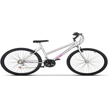 Imagem de Bicicleta de Passeio Ultra Bikes Esporte Aro 26 Reforçada Freio V-Brake – 18 Marchas Cinza Fosco (Space Gray)