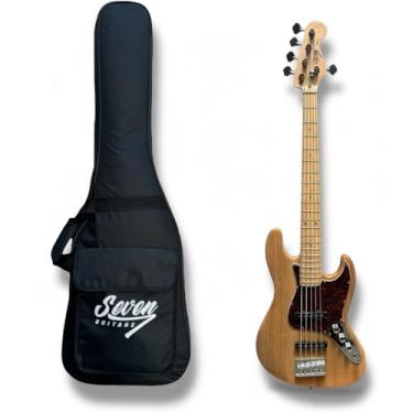 Imagem de Contrabaixo Jazz Bass Seven 5 Cordas Sjb-57 NT Com Bag
