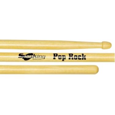 Imagem de Baqueta Spanking Linha Natural Pop Rock Padrão 5A Comprida 110708