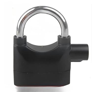 Imagem de Cadeado Antifurto Com Alarme Sonoro Para Bicicleta Bike Motocicleta Mala(Curto,1)
