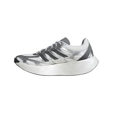 Imagem de adidas Unissex-adulto Silvmt/Crywht/Grethr Adizero ARUKU prata met.Cristal Branco/Cinza 33 EUA, Multi, 11.5 Wide Women/10.5 Wide Men