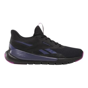 Imagem de Reebok Tênis feminino, Crepúsculo preto roxo Rave, 34