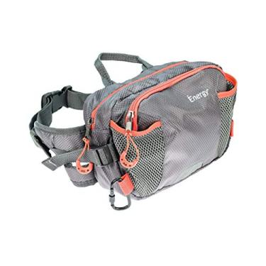 Imagem de iEnergy Cinto PAT para donos de cães – Bolsa durável para passear com cães (vermelho/cinza)