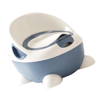 Imagem de Generic Penico para bebê, Bordas Lisas, Base Sólida, Formato Bonito, Alça Conveniente, Vaso Sanitário Infantil, Ajustável Confortável para a Vida Diária (Azul)